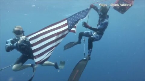 Veterans plan to swim with sharks this Fourth of July