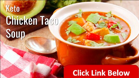 Keto Chicken Taco Soup