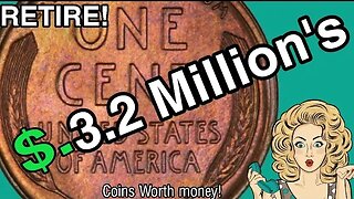 Top 5 ULTRA Lincoln PENNY RARE one cent Coins worth A LOT of MONEY! Coins worth money!