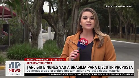 Tarcísio de Freitas e Ricardo Nunes vão a Brasília para discutir reforma tributária