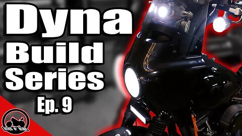 Harley Dyna Build Series Ep. 9 - L.E.D. Lightbar and Turn Signals