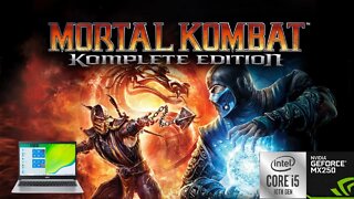 MORTAL KOMBAT KOMPLETE EDITION - Acer Aspire 5 A515-54G - i5-10210U + MX250 [High 60FPS]