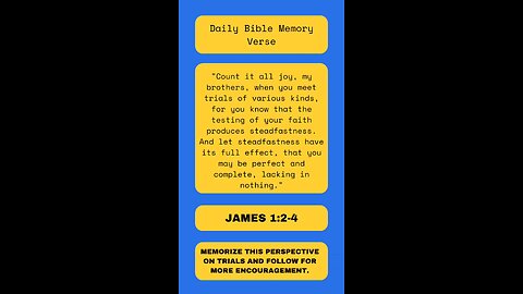 Bible Memory Verse of the Day #christianity #God #Jesus #Bible #Biblestudy #James