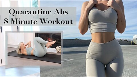 Quarantine Abs | My 8 Moment Go-To Secure Abdomen Exercise