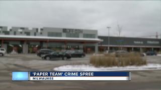 Video shows alleged members of 'Paper Team' crew beat store employee with belt