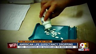 Suicides, overdoses dent American life expectancy