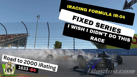 iRacing Formula IR-04 : Watkins Glen International - Boot : The race I wish I didn't do!