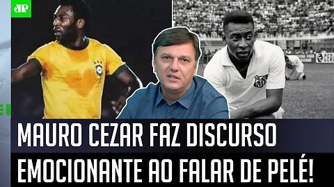"O REI do Futebol É ELE, esse título NINGUÉM TIRA!" Mauro Cezar faz discurso EMOCIONANTE sobre Pelé!