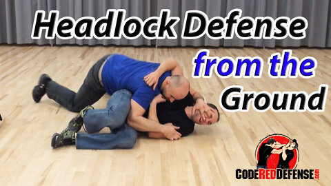 How to Defend Yourself from a Headlock on the Ground