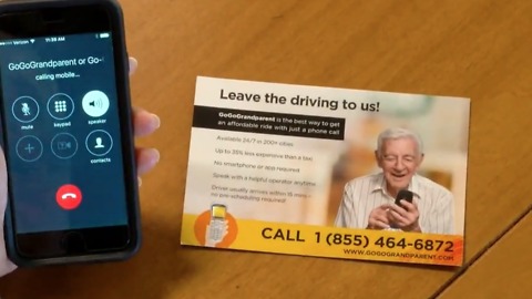 Go Go Grandparent: Ride sharing for senior citizens