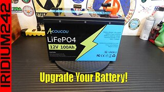 Upgrade Your Battery! Acoucou MaxOne LifePO4 100 Ah Battery