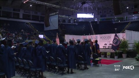 Hodges University holds graduation ceremony for Class of 2020 and 2021