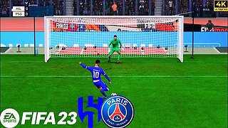 FIFA 23 | LENDÁRIOO | AL-HILAL DE NEYMAR X PSG - 4K