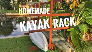 Homemade Kayak Rack