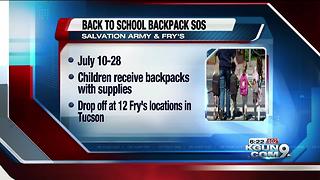 Salvation Army asking community for school supplies