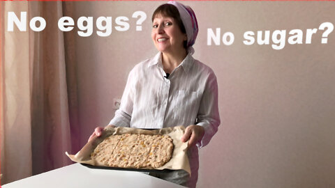 No Sugar no eggs in Russia - after sanctions cookie recipe