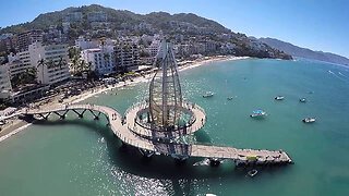 Los Muertos Beach & Pier in Puerto Vallarta Remix...