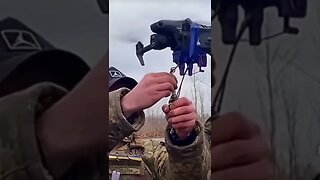 Grenade dropping drone