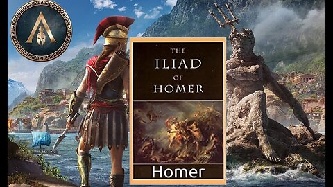 "The Iliad" by Homer & AC Odyssey PART 1... // #audiobook & #gameplay