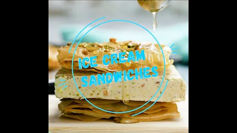 Ice Cream Sandwiches | Easy | Tasty | Simple | Recipe