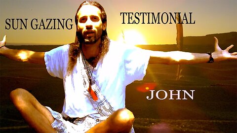 FLATTARD SUN GAZING TESTIMONIAL OF THE CHRIST WITHIN AND THE ELIMINATION OF EATING FOOD
