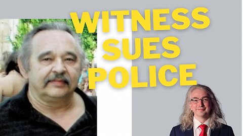 Witness In Police Shooting of Rodger Kotanko Sues Police... and Rodger Kotanko