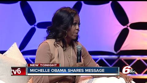 A night with Michelle Obama in Indianapolis
