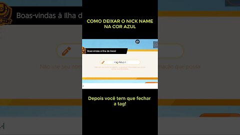 COMO DEIXAR O NOME DE TREINADOR EM AZUL NO POKÉMON UNITE #shorts
