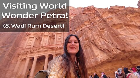 Exploring Jordan: World Wonder Petra And Wadi Rum Desert! #jordan #petra #Middleeast #travel