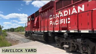 CP Rail H06-H07 Train time in Havelock