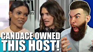 Host SNAPS at Candace Owens, Instantly Regrets It!