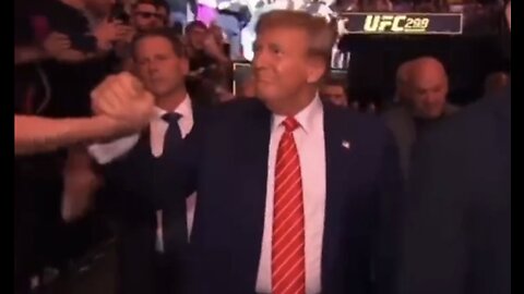 Trump at UFC #299!