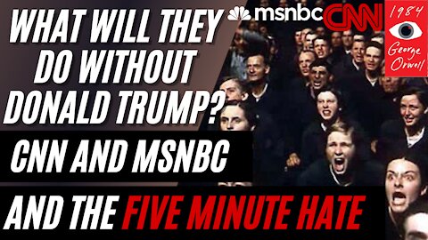'CNN and MSNBC Fret Over Post-Trump Future' and the 'Five Minute Hate' from 1984