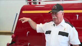 Greenville's first fire engine restored
