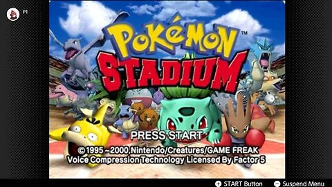 Pokemon Stadium first mach