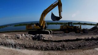 Herbert Hoover Dike repairs ahead of schedule