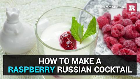 How to make a Raspberry Russian cocktail | Rare Life