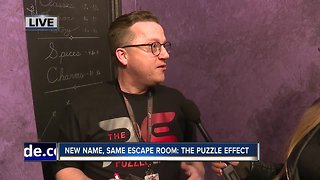 Frankie interviews Kyle Barrow at The Puzzle Effect