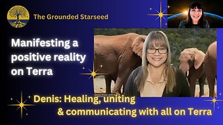 Denis: Healing, uniting & communicating with all on Terra - Manifesting a positive reality on Terra