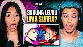 YONDAX - Gojo VS. Sukuna: Expansão de Domínio | [React em Casal] 🔥