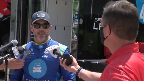 Jimmie Johnson comes to Road America, remembers his Pewaukee days