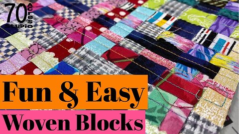 Making Woven Quilt Blocks Two Ways