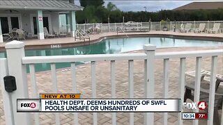 More than 700 Lee County public pools and spas failed state health inspection