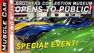 The Brothers Collection opens to public for special event friday, May 19, 2023 with ticket purchase!