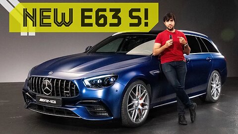 2021 Mercedes AMG E63 S! First look with Mr.AMG!