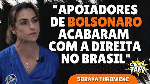 SORAYA QUESTIONA SE BOLSONARO É UM REPRESENTANTE DE DIREITA