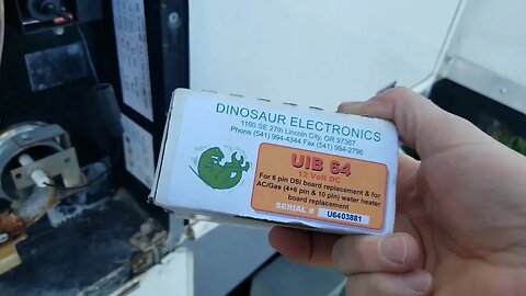 Replace Atwood CG10A-4E Water Heater Control Board With Dinosaur Electronics UIB 64