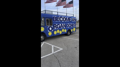 Ever seen a mobile organ donation (collection) site?