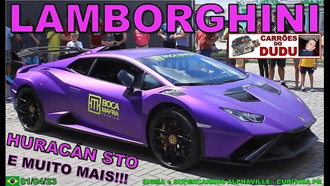 Lamborghini Huracán STO e muito mais! CARRÕES DO DUDU