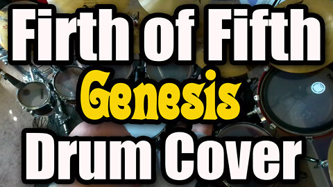 Firth of 5th Drum Cover